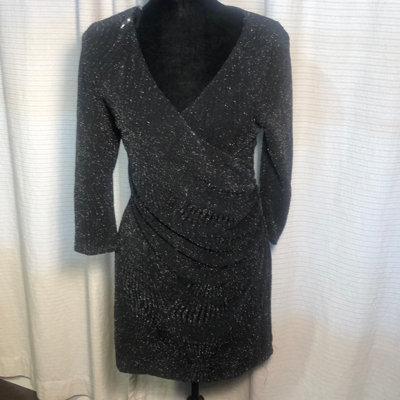 Trixxi Dresses & Skirts - 🌈5/$25 Trixxi Black Shimmer Dress